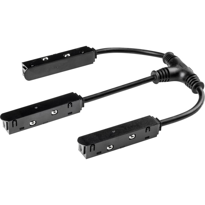 Соединитель трековый LIGHTSTAR UNO 509293 T-образный гибкий для 48V черный